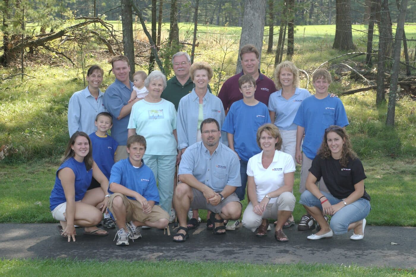 The Blackman family, the year Jeff, Keith, and David Blackman acquired New Tech Metals