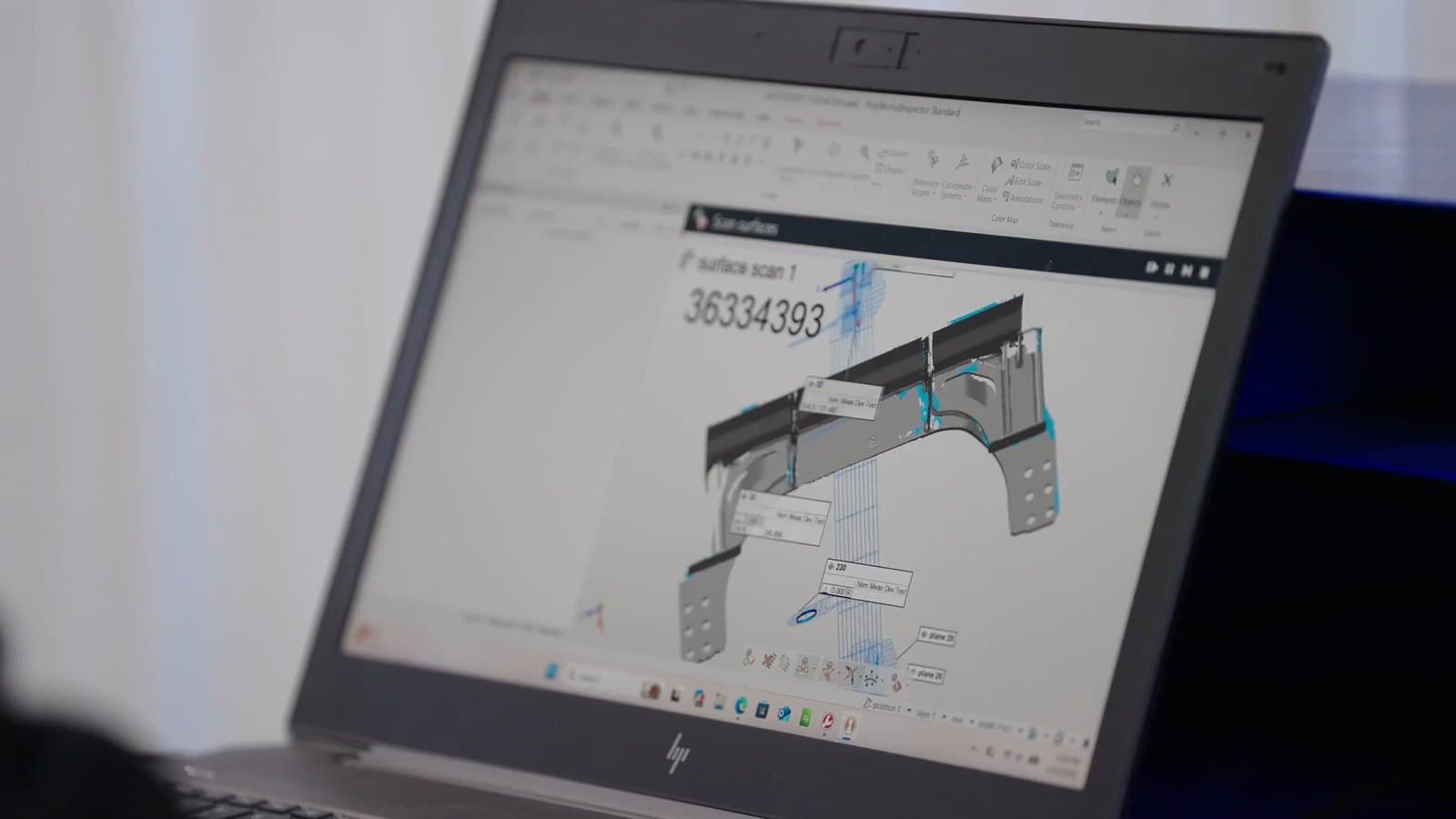 Quality control and precision inspection at New Tech Metals fabrication facility